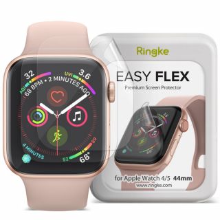 Ringke Easy Flex Apple Watch 45mm / 44mm teljes kijelzővédő fólia - 3db