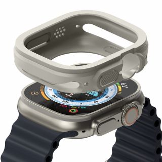 Ringke Air Apple Watch Ultra 49mm szilikon tok - szürke