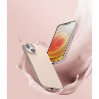 Ringke Air S iPhone 13 mini szilikon hátlap tok - rózsaszín