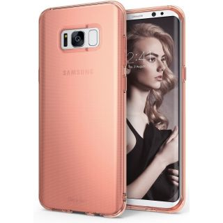 Ringke Air Samsung Galaxy S8+ Plus szilikon hátlap tok - rózsaszín