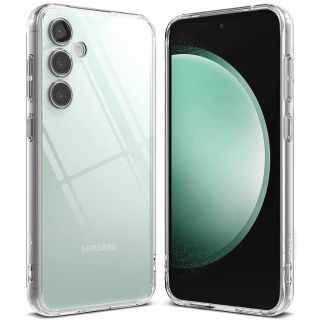 Ringke Fusion Samsung Galaxy S23 FE kemény hátlap tok - átlátszó
