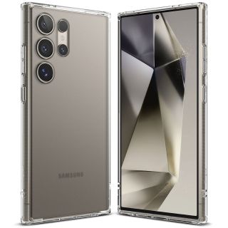 Ringke Fusion Samsung Galaxy S24 Ultra kemény hátlap tok - matt átlátszó