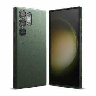Ringke Onyx Samsung Galaxy S23 Ultra kemény hátlap tok - zöld