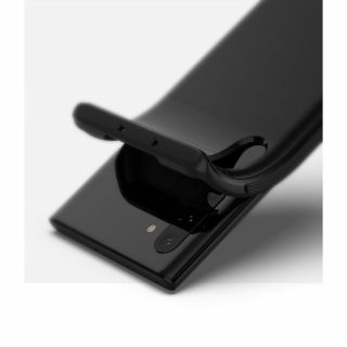 Ringke Onyx Samsung Galaxy Note 10 ütésálló szilikon hátlap tok - fekete