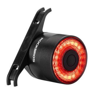 Rockbros Q3 biciklis hátsó lámpa - fekete
