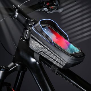 Tech-Protect V2 univerzális telefontartó táska kerékpárra - M méret