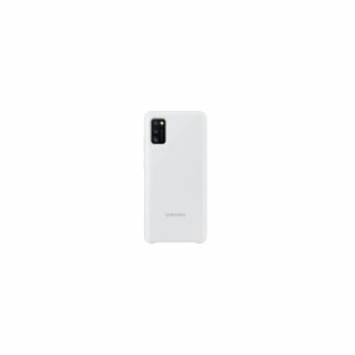 Samsung Galaxy A41 szilikon hátlap tok - fehér