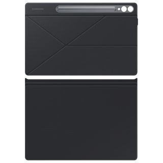 Samsung EF-BX810PBEGWW Samsung Galaxy Tab S9+ Plus kinyitható szilikon tok ceruzatartóval - fekete