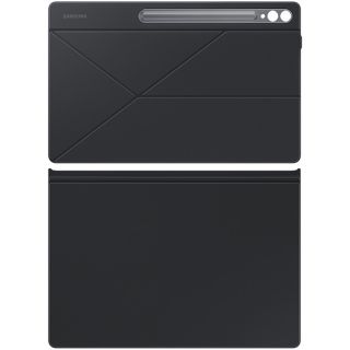Samsung EF-BX910PBEGWW Samsung Galaxy Tab S9 Ultra kinyitható szilikon tok ceruzatartóval - fekete
