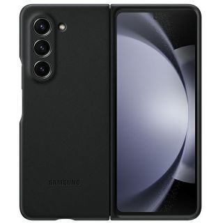 Samsung EF-VF946PBEGWW Samsung Galaxy Z Fold 5 bőr hátlap tok - fekete