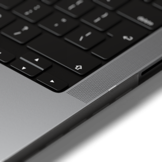 Satechi Eco Hardshell MacBook Pro 14" kemény tok - szürke/átlátszó