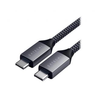 Satechi USB-C - USB-C kábel 100W 2m - szürke