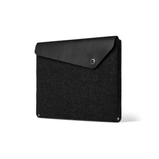Mujjo Sleeve MacBook 13" laptop táska - fekete