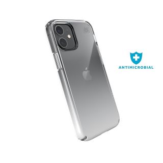 A Speck Presidio Perfect-Clear Ombre iPhone 12 mini ütésálló tok speciális felületvédelme megakadályozza a baktériumok elszaporodást és a szennyeződések megtapadását.