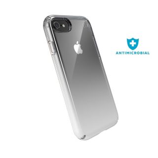 Speck Presidio Perfect-Clear Ombre iPhone SE (2022/2020) / 8 / 7 ütésálló tok - átlátszó/fehér