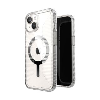 Speck Gemshell Grip MagSafe iPhone 15 ütésálló kemény hátlap tok - átlátszó