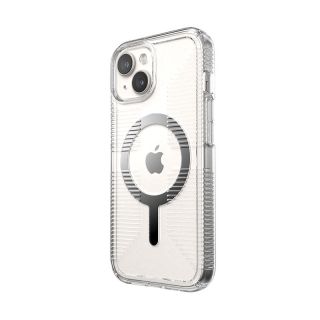 Speck Gemshell Grip MagSafe iPhone 15 ütésálló kemény hátlap tok - átlátszó