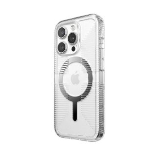 Speck Gemshell Grip MagSafe iPhone 15 Pro ütésálló kemény hátlap tok - átlátszó