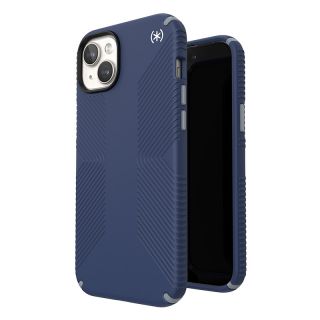 Speck Presidio2 Grip MagSafe iPhone 14 Plus / 15 Plus ütésálló szilikon tok - kék