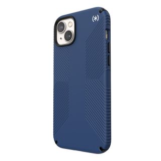 Speck Presidio2 Grip MagSafe Microban iPhone 14 Plus ütésálló szilikon hátlap tok - kék