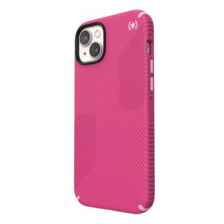 Speck Presidio2 Grip MagSafe Microban iPhone 14 Plus ütésálló szilikon hátlap tok - rózsaszín