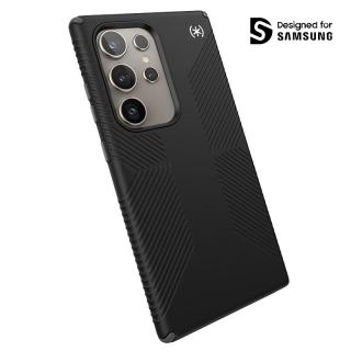 Speck Presidio2 Grip Samsung Galaxy S24 Ultra ütésálló kemény hátlap tok - fekete