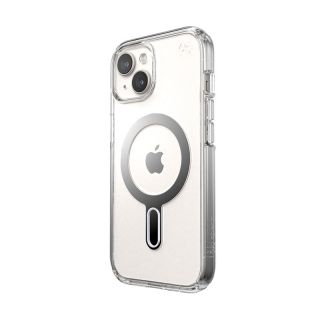 Speck Presidio Perfect-Clear ClickLock MagSafe iPhone 15 ütésálló kemény hátlap tok - átlátszó
