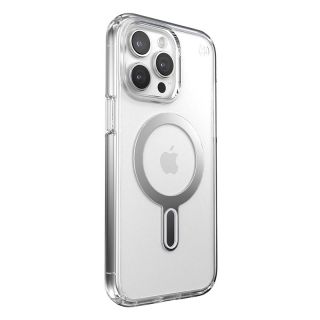 Speck Presidio Perfect-Clear ClickLock MagSafe iPhone 15 Pro Max ütésálló kemény hátlap tok - átlátszó