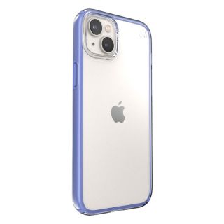 Speck Presidio Perfect-Clear Impact Geometry Microban iPhone 14 Plus / 15 Plus ütésálló kemény hátlap tok - lila