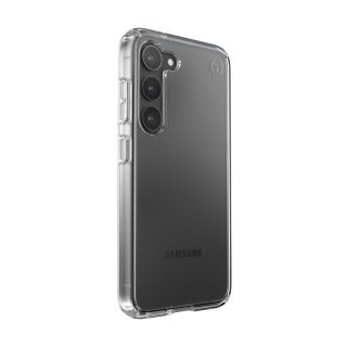Speck Presidio Perfect-Clear Microban Samsung Galaxy S23 ütésálló szilikon hátlap tok - átlátszó