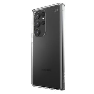 Speck Presidio Perfect-Clear Microban Samsung Galaxy S23 Ultra ütésálló szilikon hátlap tok - átlátszó