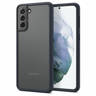 Spigen Cyrill Color Brick Samsung Galaxy S21+ Plus ütésálló hátlap tok - fekete