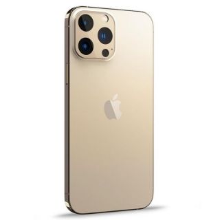 Spigen GLAS.tR Optik iPhone 13 Pro / 13 Pro Max kamera védő üveg (2db) - arany