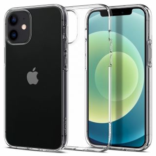 Spigen Liquid Crystal iPhone 12 mini szilikon tok - átlátszó