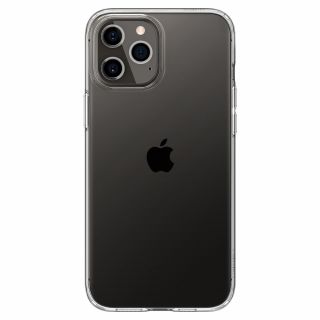 Spigen Liquid Crystal iPhone 12 Pro Max szilikon tok - átlátszó