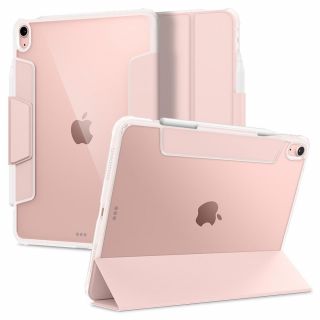 Spigen Ultra Hybrid Pro iPad Air 5 (2022) / Air 4 (2020) kinyitható tok - rózsaszín