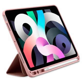 Spigen Urban Fit iPad Air 10,9" 5 / 4 (2022/2020) kinyitható tok - rózsaszín