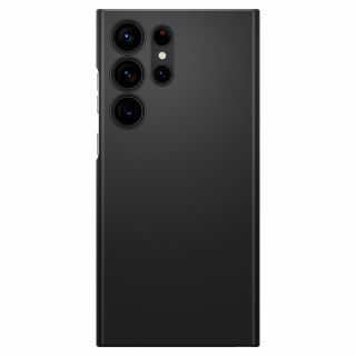 Spigen AirSkin Samsung Galaxy S23 Ultra kemény hátlap tok - fekete