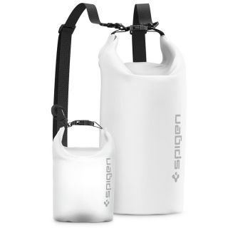 Spigen Aqua Shield A630 univerzális vízálló táska (2db) - 20l + 2l - fehér