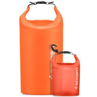 Spigen Aqua Shield A630 univerzális vízálló táska (2db) - 20l + 2l - narancssárga