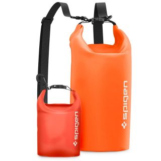 Spigen Aqua Shield A630 univerzális vízálló táska (2db) - 20l + 2l - narancssárga