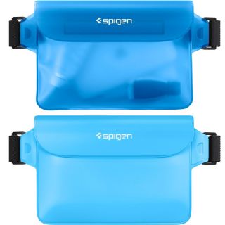 Spigen Aqua Shield A620 univerzális vízálló övtáska - 2db - kék