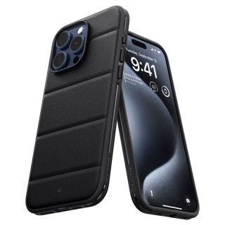 Spigen Caseology Athlex iPhone 15 Pro ütésálló hátlap tok - fekete