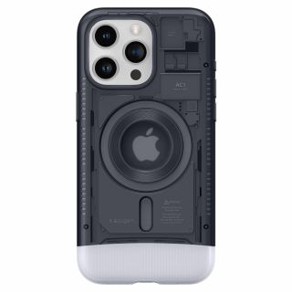 Spigen Classix C1 Mag MagSafe iPhone 15 Pro kemény hátlap tok - szürke