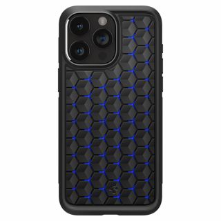 Spigen Cryo Armor iPhone 15 Pro Max kemény hátlap tok - kék