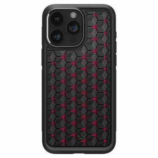 Spigen Cryo Armor iPhone 15 Pro Max kemény hátlap tok - piros