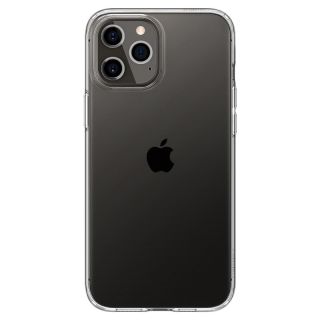 Spigen Crystal Flex iPhone 12 / 12 Pro szilikon hátlap tok - átlátszó