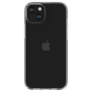 Spigen Crystal Flex iPhone 15 Plus szilikon hátlap tok - átlátszó