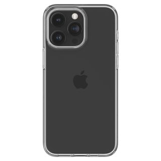 Spigen Crystal Flex iPhone 15 Pro szilikon hátlap tok - átlátszó