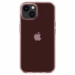 Spigen Crystal Flex iPhone 13 szilikon hátlap tok - rózsaszín